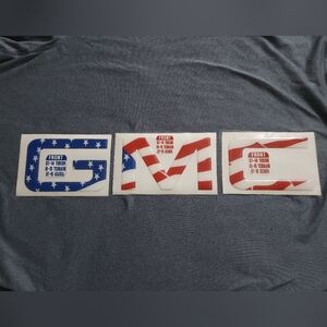 Patriotic GMC Car Emblems